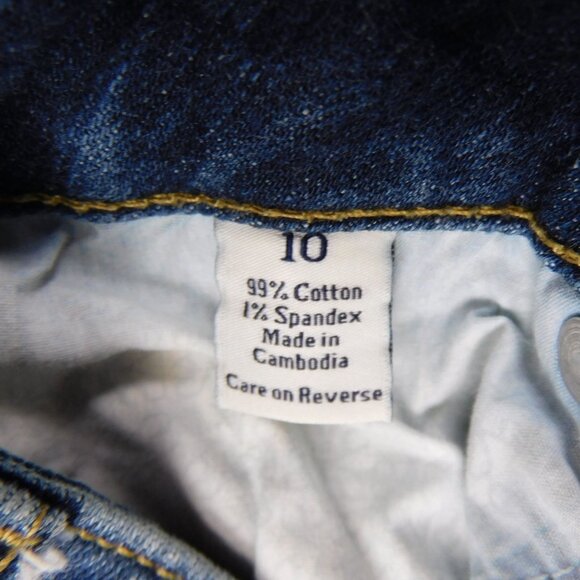 Women's Simple Vera Vera Wang Blue Jeans Sz. 10 - Picture 9 of 9